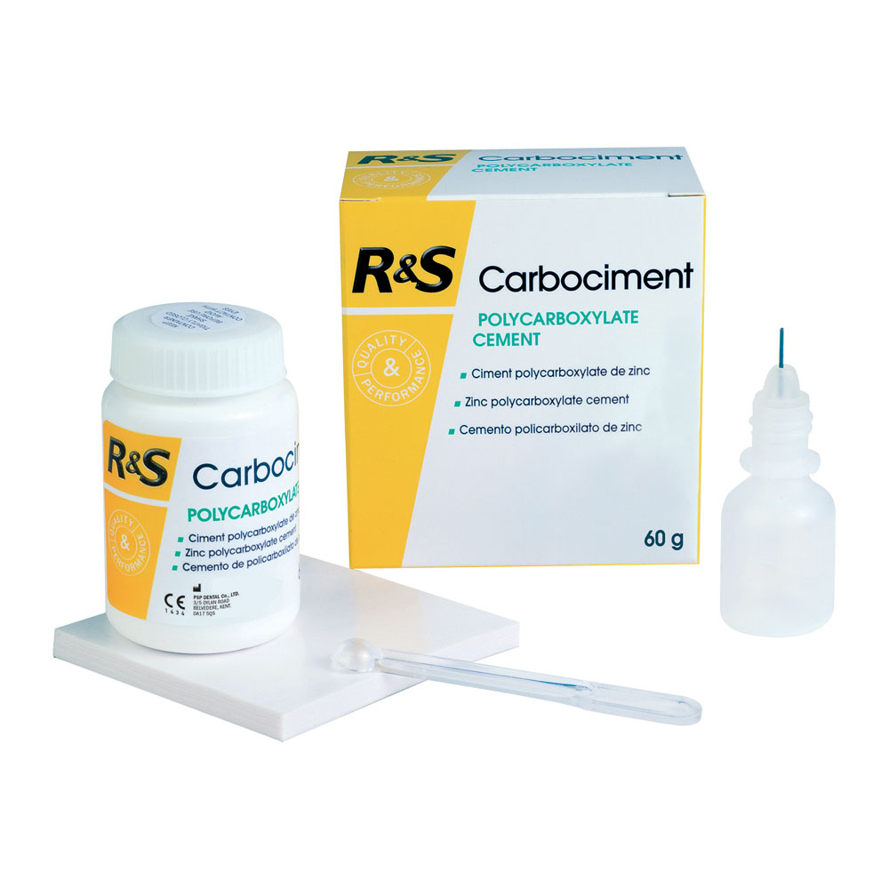 Carboziment Polycarboxylat-Cement 60g  Kit - Manufacturer and wholesaler  of dental products