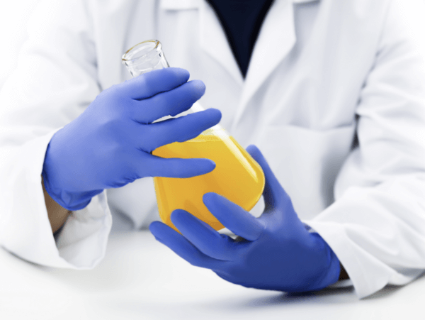 transform nitrile powder free gloves